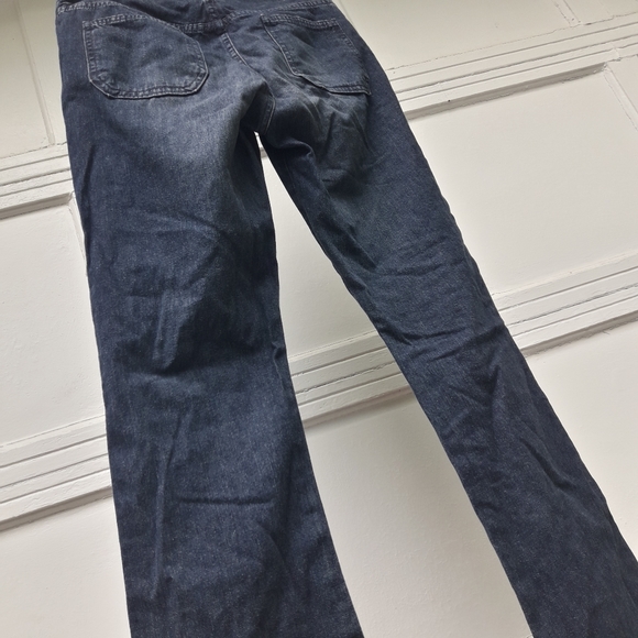 Abercrombie & Fitch Denim - Vintage Bell Bottom Jeans Button Fly VTG 90s Cotton Denim Abercrombie & Fitch 6